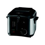 Friteuse 2. 5l 1600w clatronic fr 3649 noir