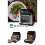 Friteuse 9 en 1 rôtissoire air fryer four lcd 1500w 360 couvercles anti - frire, cuire, rôtir, braiser, ... Friteuse 9 en 1 rôtissoire air fryer four lcd 1500w 360 couvercles anti - frire, cuire, rôtir, braiser, ...