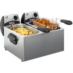 Friteuse double bac electrique fritel fr 1355 duo