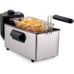 Friteuse electrique  huile cuve 3l 2000w 190c alpina
