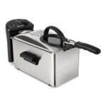 Friteuse électrique en inox pour des plats frits et croustillants Friteuse électrique en inox pour des plats frits et croustillants