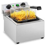 Friteuse electrique professionnelle friteuse restaurant cuve amovible 5l 3200 w