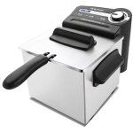 Friteuse electrique a r�sistance immerg�e de 2l 1700w gris