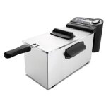 Friteuse electrique a r�sistance immerg�e de 4l 2200w gris