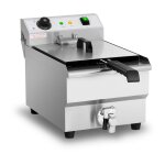 Friteuse ?lectrique - 13 litres - 3 200 watts - robinet de vidange - zone froide