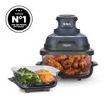 Friteuse avec peu d'huile ninja crispi fn101eugy - 1, 7 kwatt - cyberspace blue