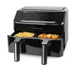 Friteuse sans huile de 7, 2l 2400 watts avec double bacs de emerio