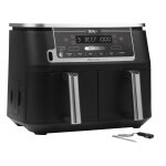 Friteuse sans huile ninja foodi max dual zone af451eu avec systme smart cook 2600 watt noir