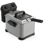 Friteuse semi - professionnelle family pro inox, thermostat rglable tefal fr505d10