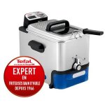Friteuse tefal oleoclean pro fr 8040 inox & design - 2300 w - black / stainless steel