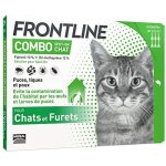 Frontline combo chat - anti - puces et anti - tiques pour chat - 6 pipettes