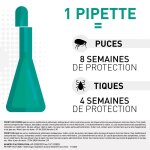 Frontline combo spot - on chien 20 40 kg 6 pipettes Frontline combo spot - on chien 20 40 kg 6 pipettes