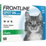 Frontline spot - on chat anti - puces et anti - tiques pour chat 6 pipettes22