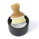 Full circle fc12114gy porte - savon et brosse � vaisselle beige