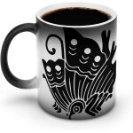 Fun mugs tasse a café de grande capacité pour la maison, durable et facile a nettoyer, 11 oz. Fun mugs tasse a café de grande capacité pour la maison, durable et facile a nettoyer, 11 oz.