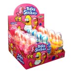 Funny candy sucette b�b� acidul�e avec poudre acidul�e 12 - pack bonbons lollipops 500g