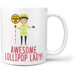 Funny gift idea for lollipop lady school gift ceramic coffee tea present birthday mug Funny gift idea for lollipop lady school gift ceramic coffee tea present birthday mug