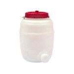 F�t de boisson 15l - robinet int�gr� et couvercle robuste pour f�tes