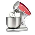 G3 ferrari pastaio deluxe robot mixer 1200 w rouge et argent