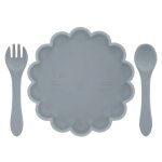 Galet - ensemble'alimentation pour bébé en silicone sans bpa, dessin animé, plaque queplate, manche en ... Galet - ensemble'alimentation pour bébé en silicone sans bpa, dessin animé, plaque queplate, manche en ...