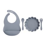 Galet - vaisselle en silicone pour nouveau - né, ventouse, assiette, gobelet, bavoir, cuillère, fourchette, ... Galet - vaisselle en silicone pour nouveau - né, ventouse, assiette, gobelet, bavoir, cuillère, fourchette, ...