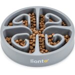 Gamelle anti - glouton pour chiens et chats, Ø 30 cm, hauteur 7 cm, capacit� jusqu'� 1500 g, gamelle ...
