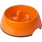 Gamelle anti - glouton pour chiens et chats, gamelle antid�rapante qui encourage une alimentation plus ...