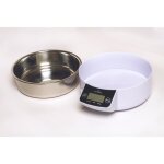 Gamelle + balance int�gr�e blanche eyenimal