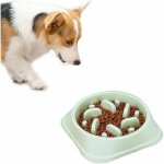 Gamelle pour chien, gamelle d'alimentation lente pour chiens, bol pour animaux de compagnie antid�rapante, ...