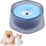 Gamelle d'eau pour chat et chien, 1 400 ml, anti - fuite, antid�rapante, rose d