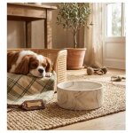 Gamelle - eden - baron - c�ramique emaill�e 750 ml - marbre gris - compatible lave - vaisselle