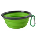 Gamelle pliable en silicone pratique pour voyage ext�rieur ecuelle a chat bol d'alimentation pour chien ...