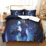 Gamers parure de lit imprim��e en d pi��ces, housse de couette en polycoton douce et confortable, avec ...