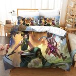 Gamers pi��ces d imprim�� th��me dissimul�� fermeture ��clair taies d'oreiller et housse de couette enfants ...