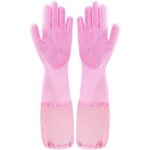 Gants de toilettage pour animaux de compagnie brosse pour chien gant de nettoyage gant de massage gants ...