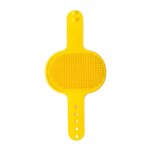 Gant de toilettage pour animaux de compagnie en silicone 2 en 1, brosse antid�rapante de massage, accessoires ...