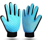 Gant de toilettage premium magic brush pour chien, chat et cheval i epilateur pratique pour changer les ...