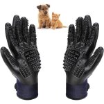 Gant de toilettage massage chien chat brosse de nettoyage bain animaux peigne de massage epilateur poils ...