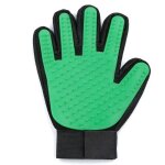 Gants de toilettage en silicone pour animaux de compagnie, brosse a cheveux et peigne pour chats, gants ...