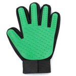 Gants de toilettage en silicone pour animaux de compagnie, brosse a cheveux et peigne pour chats, livres ...