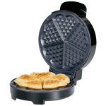 Gaufrier alpina 1000w - gaufres en forme de coeur - revtement antiadhsif