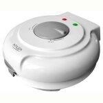 Gaufrier  cornets de glace, plaques antiadhsives, rgulateur de temprature, 1500w, blanc, adler, ad3038 ...