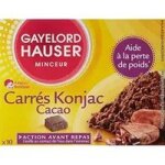 Gayelord hauser carr�s coupe - faim au cacao 100g