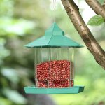 Gaz�bo etanche a suspendre, mangeoire a oiseaux sauvages, conteneur d'ext�rieur avec corde suspendue, ...