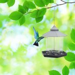 Gazbo de grande capacit en plastique, dcoration extrieure, jardin avec toit hexagonal suspendu, support ...