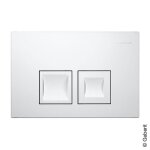 Geberit delta35 plaque de d�clenchement pour touche double chasse, 115135115
