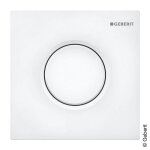 Geberit hytogeberit commande d'urinoir sigma 10 à déclenchement pneumatique du rinçage, 116011115 Geberit hytogeberit commande d'urinoir sigma 10 à déclenchement pneumatique du rinçage, 116011115