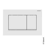 Geberit sigma30 plaque de d�clenchement avec touche double chasse, 115883111