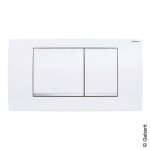 Geberit twinline plaque de d�clenchement, 115899kj1