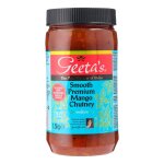 Geeta's chutney mangue douce lisse saveur authentique 1500g pot grande taille d�licieux condiment indien ...